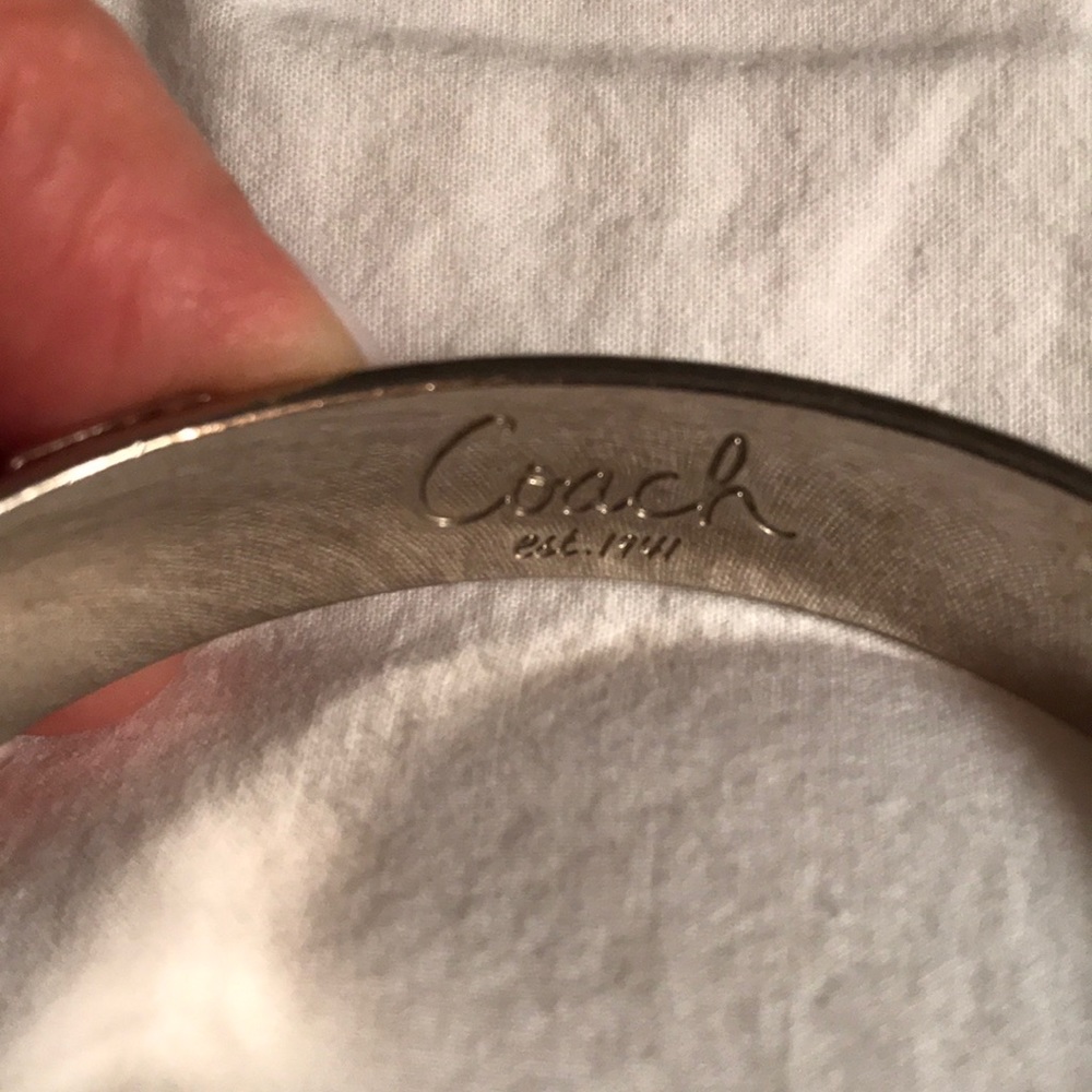 Coach Silver Bangle - image 4